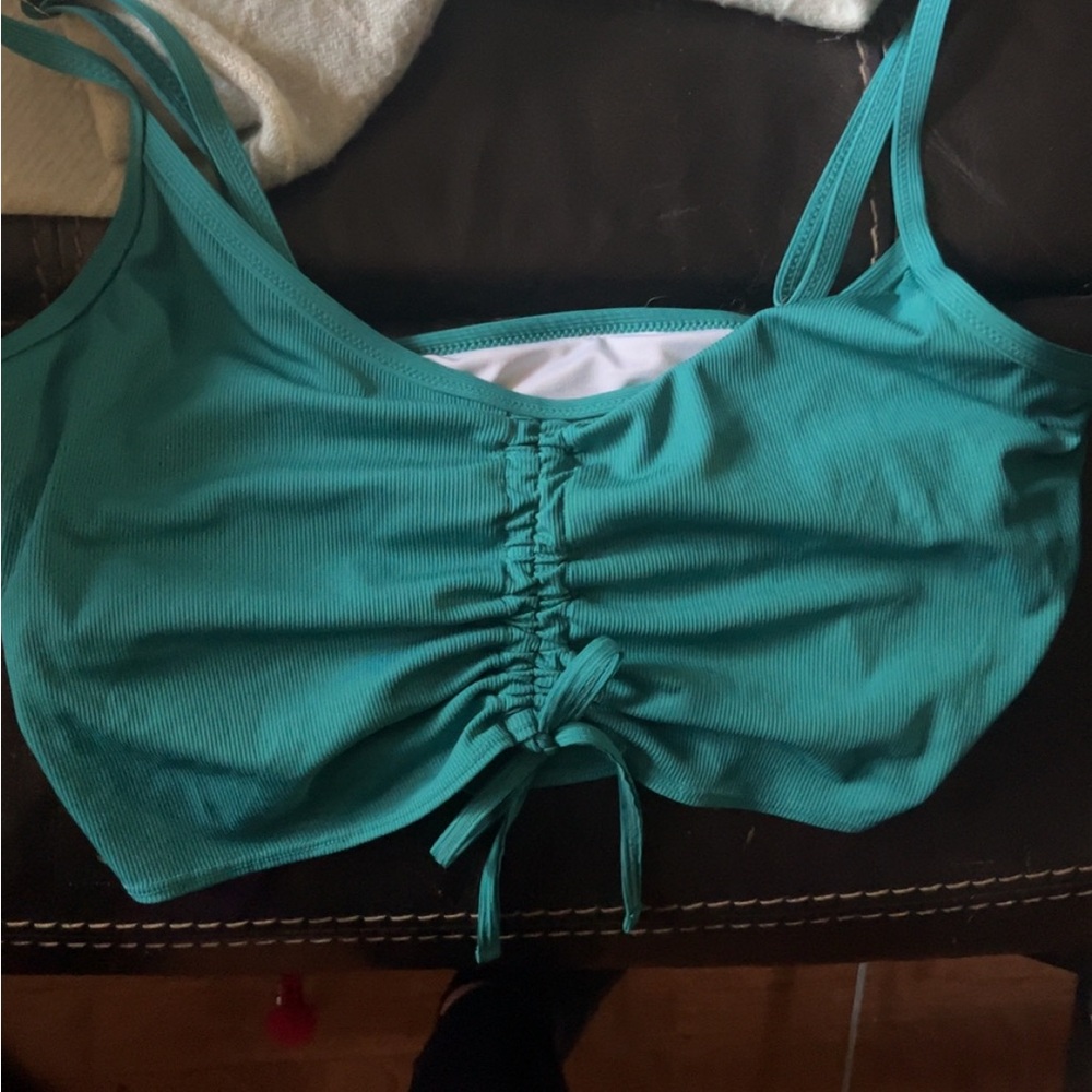 Shade & Shore Teal Bikini Top